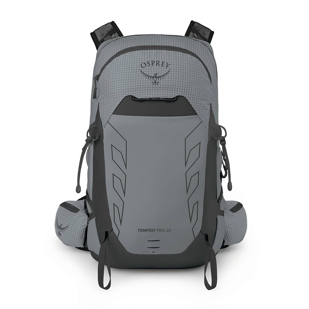 Osprey Tempest Pro 20 Women's Hiking Backpack 20L in Silver Lining — angle view 4