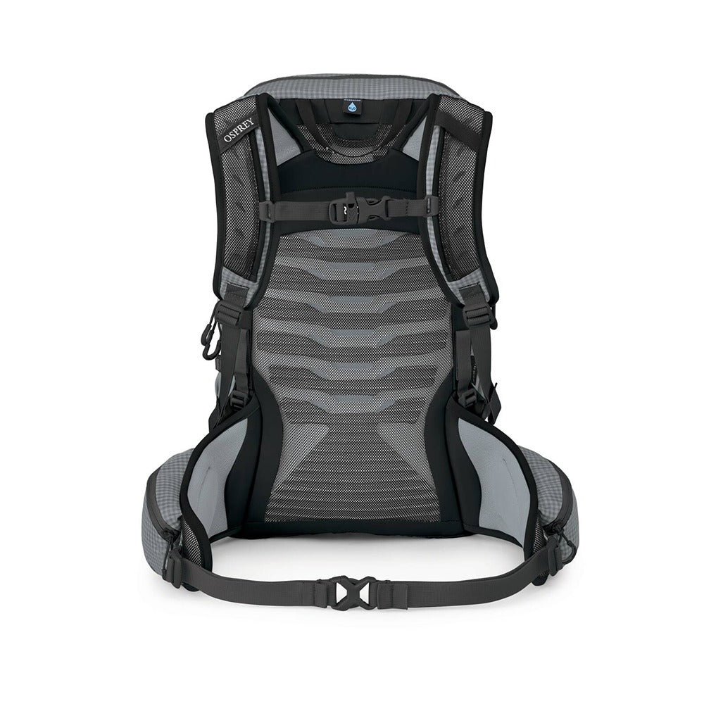Osprey Tempest Pro 20 Women's Hiking Backpack 20L in Silver Lining — angle view 3