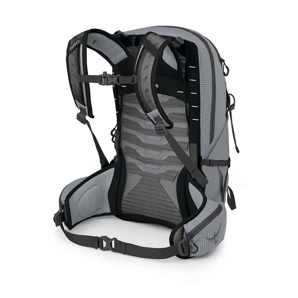 Osprey Tempest Pro 20 Women's Hiking Backpack 20L in Silver Lining — angle view 2