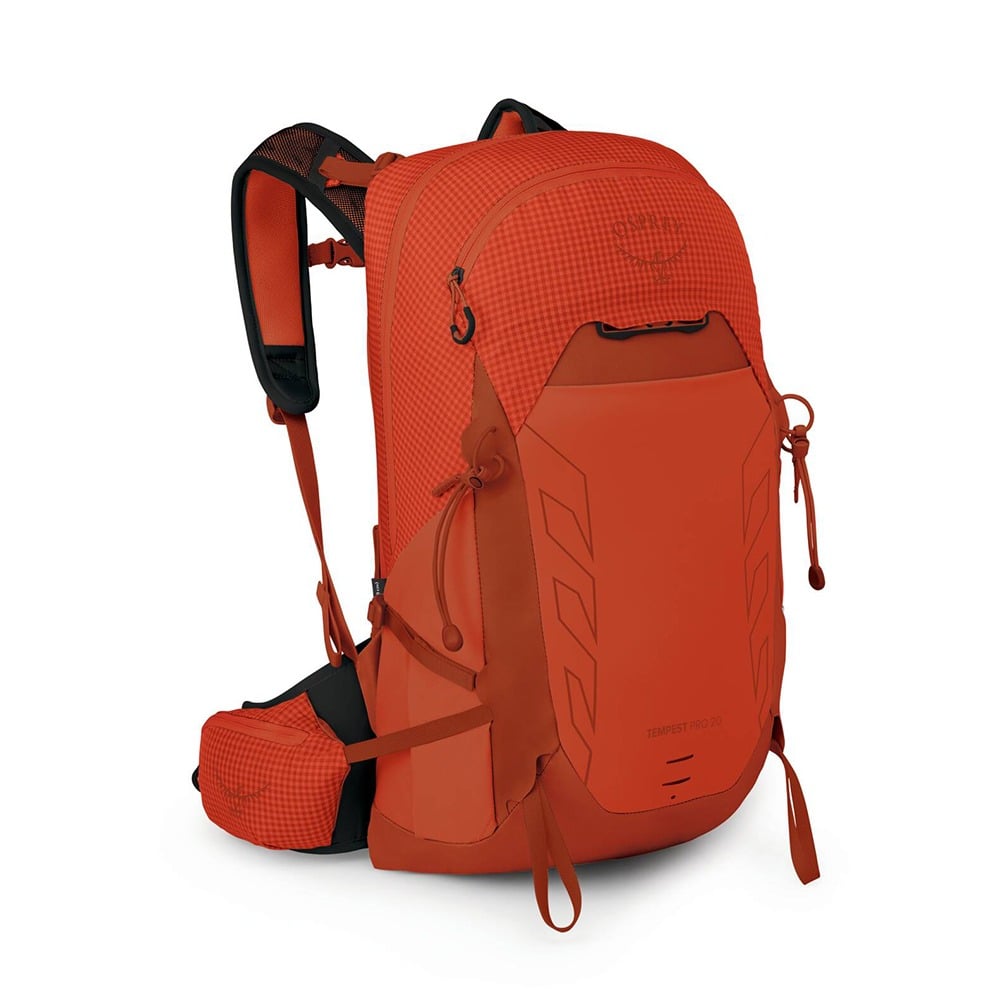 Osprey Tempest Pro 20 Women's Hiking Backpack 20L in Mars Orange — front view