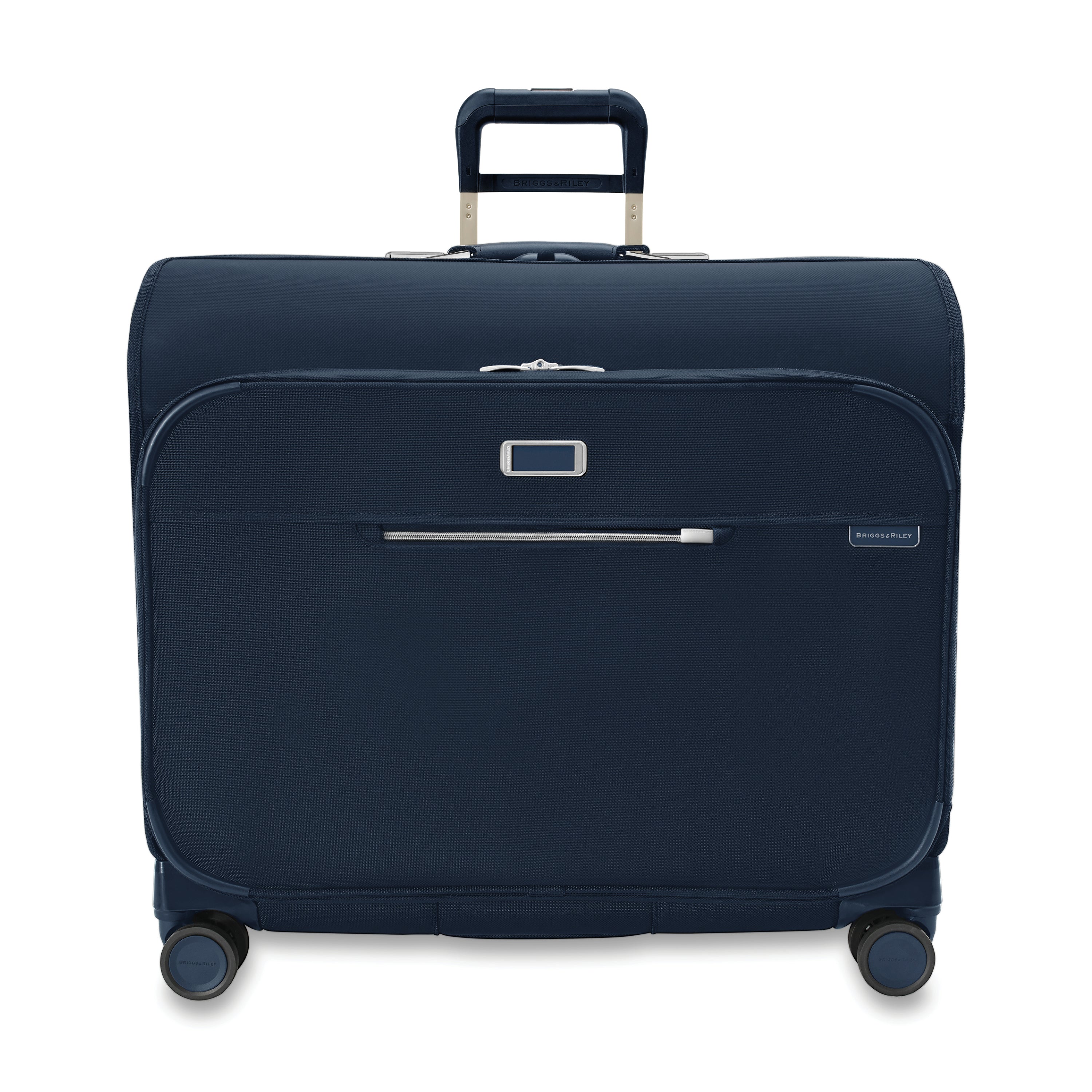 Briggs & Riley Baseline Deluxe Wardrobe Spinner in Navy — front view # color_Navy