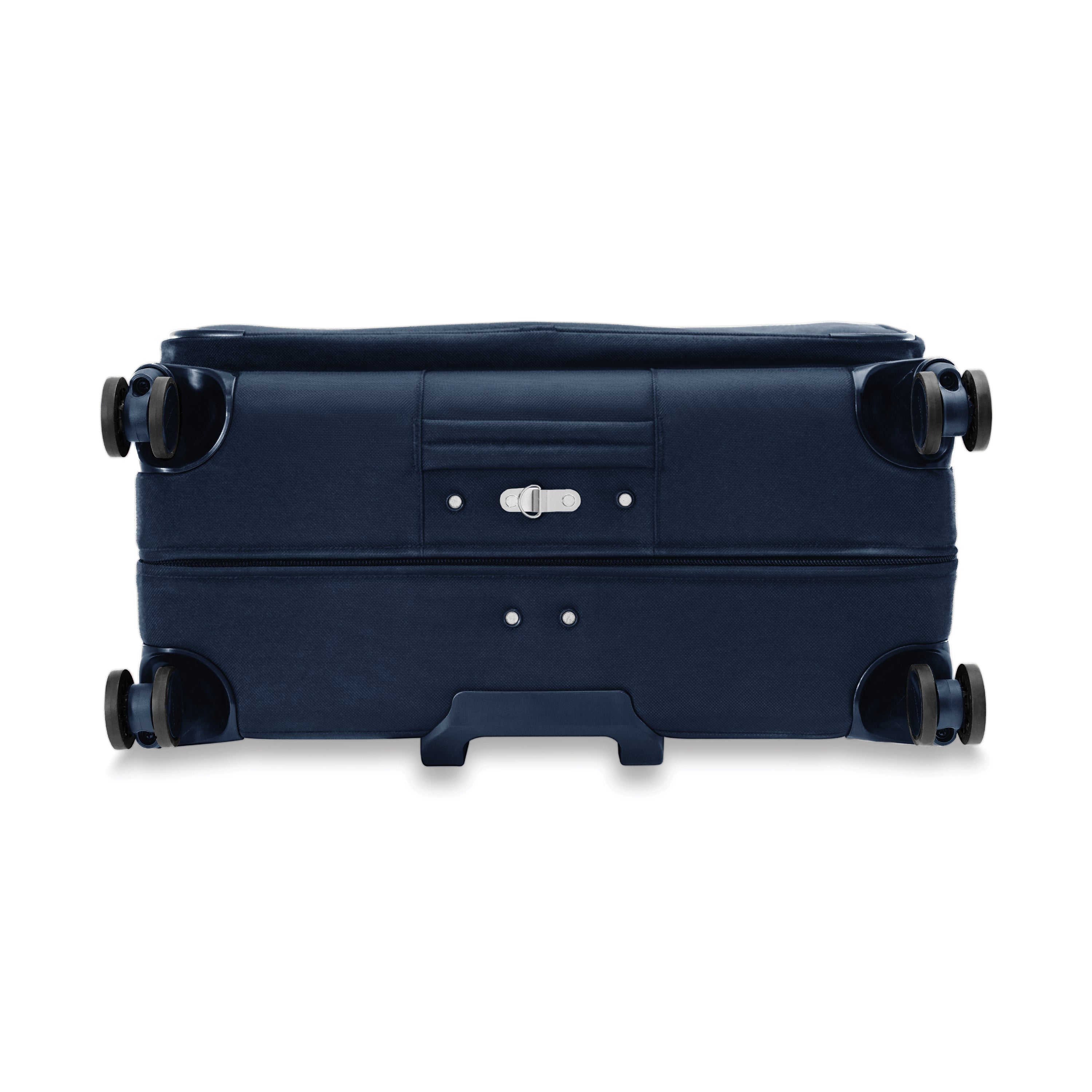 Briggs & Riley Baseline Deluxe Wardrobe Spinner in Navy — bottom view # color_Navy