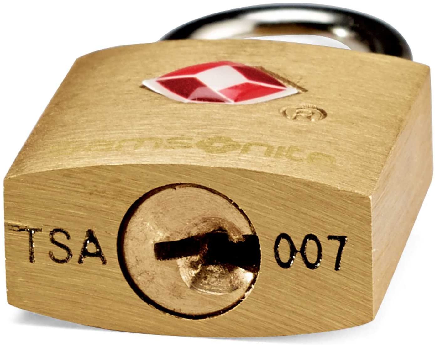 Samsonite 2-Pack Brass Key Lock, view 5
