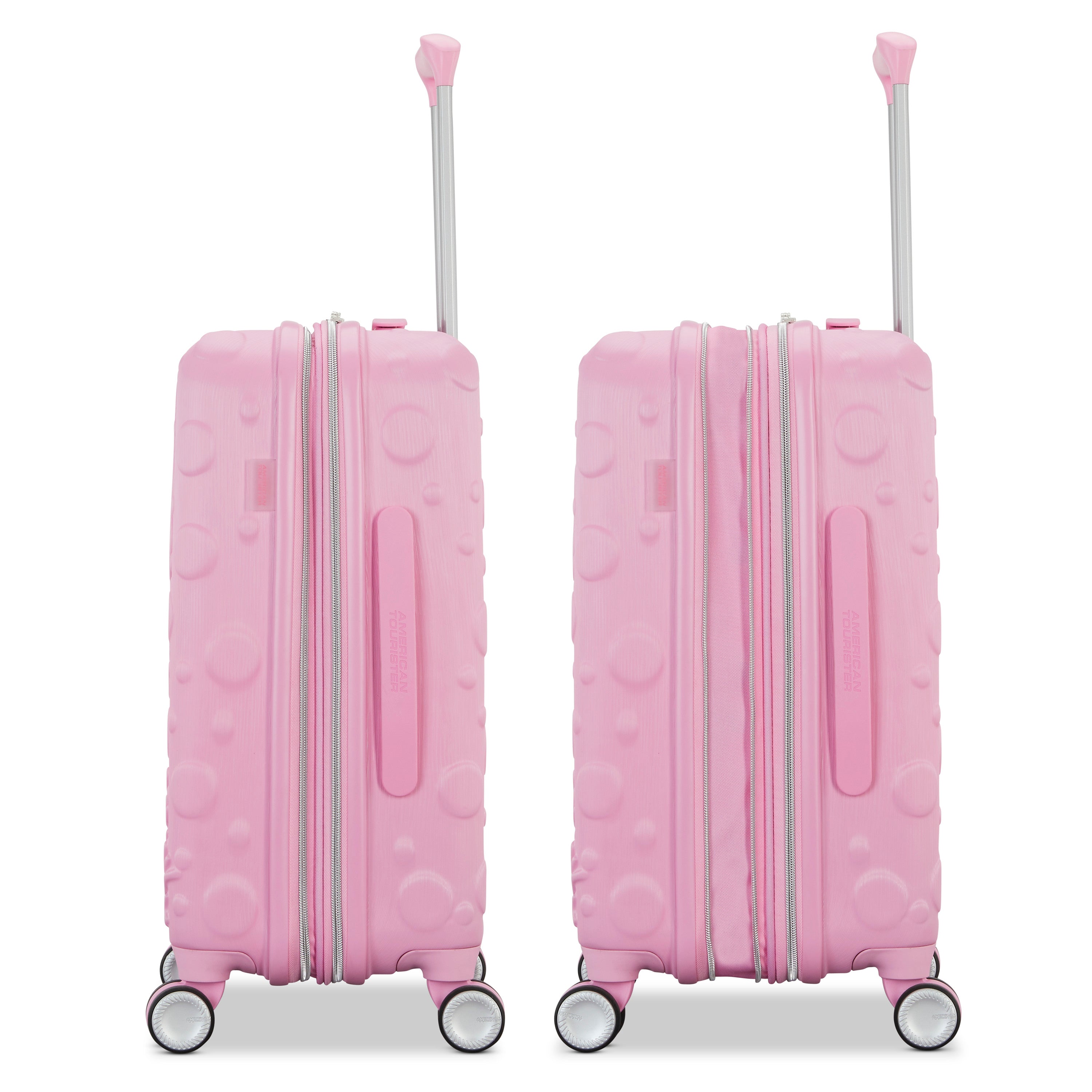 American Tourister Disney Minnie Mouse Molded Hardside Carry-On Spinner Luggage, view 8