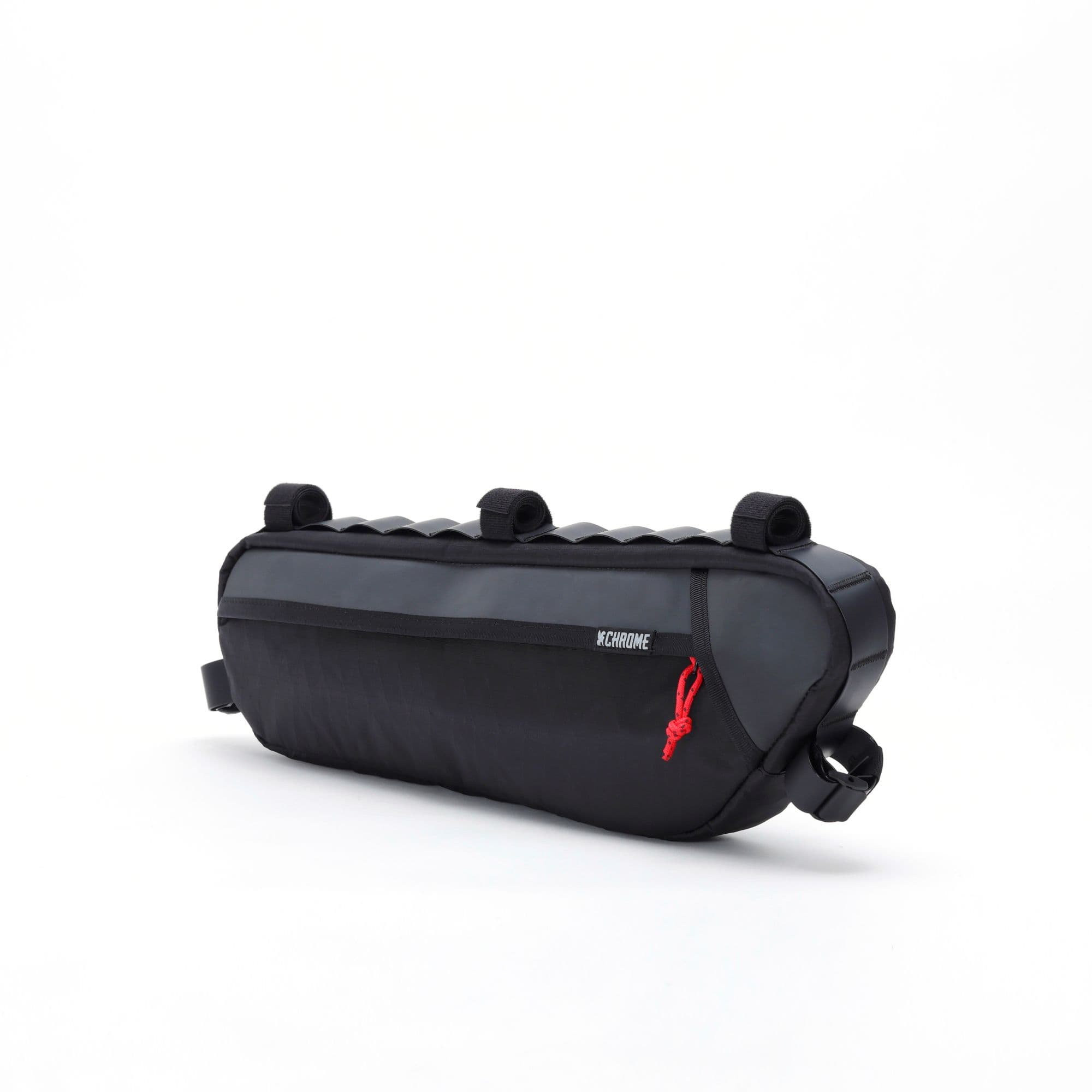 Chrome Industries Holman Frame Bag L/XL in Black XRF — front view