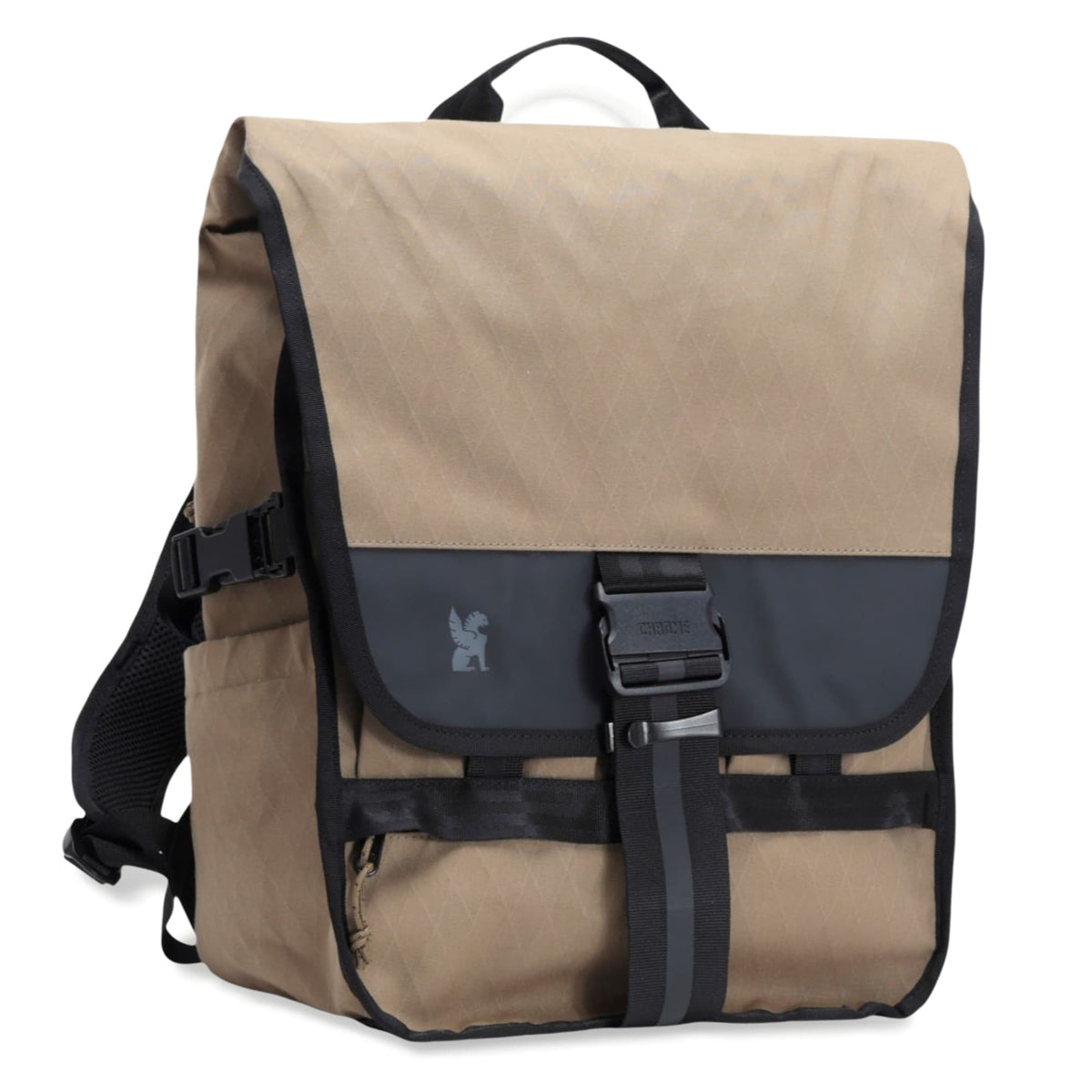 Chrome Industries Warsaw Pack 30L in Coyote X — front view