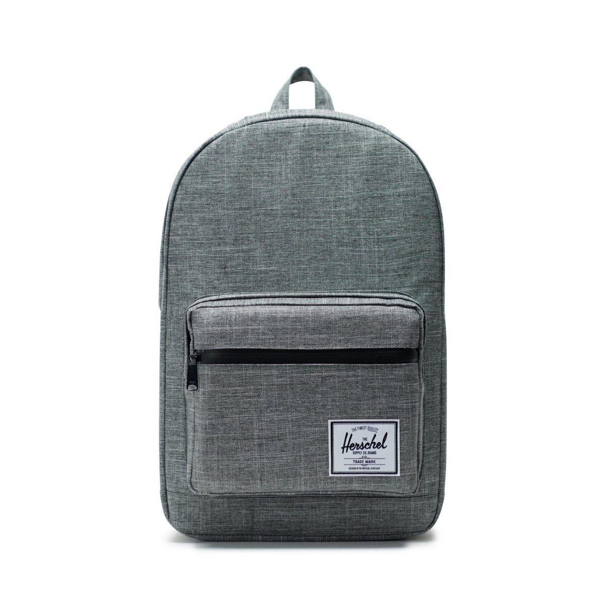 Herschel Pop Quiz Backpack 22L in Raven — front view