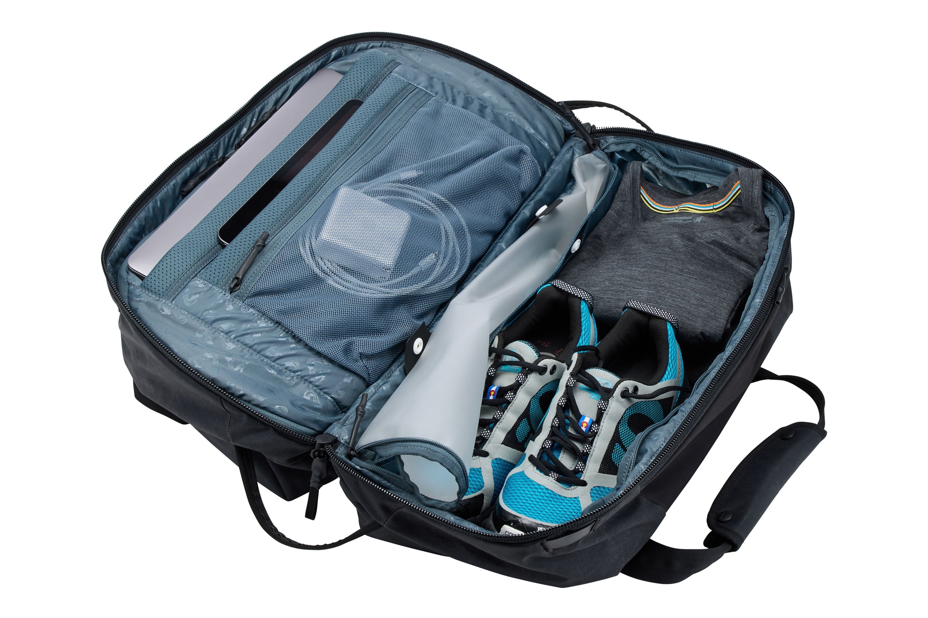 Thule Aion Duffel Bag 35L in Black — interior view 3 # color_Black