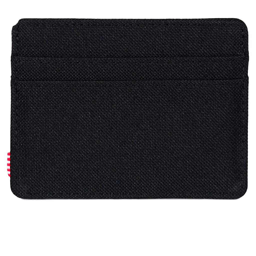 Herschel Charlie Cardholder Wallet RFID in Black — back view