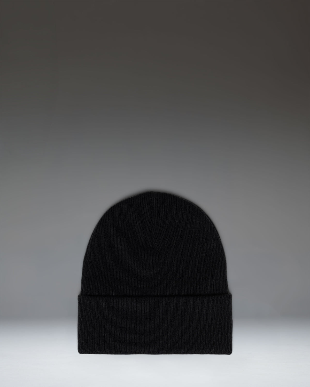 Herschel Elmer Beanie in Black — back view # color_Black