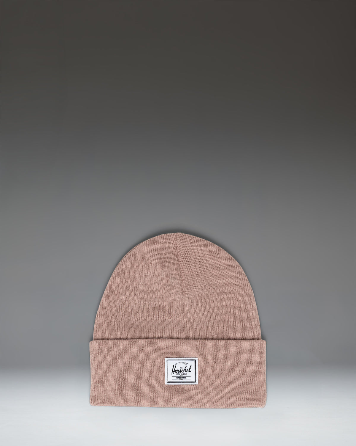 Herschel Elmer Beanie in Ash Rose — front view