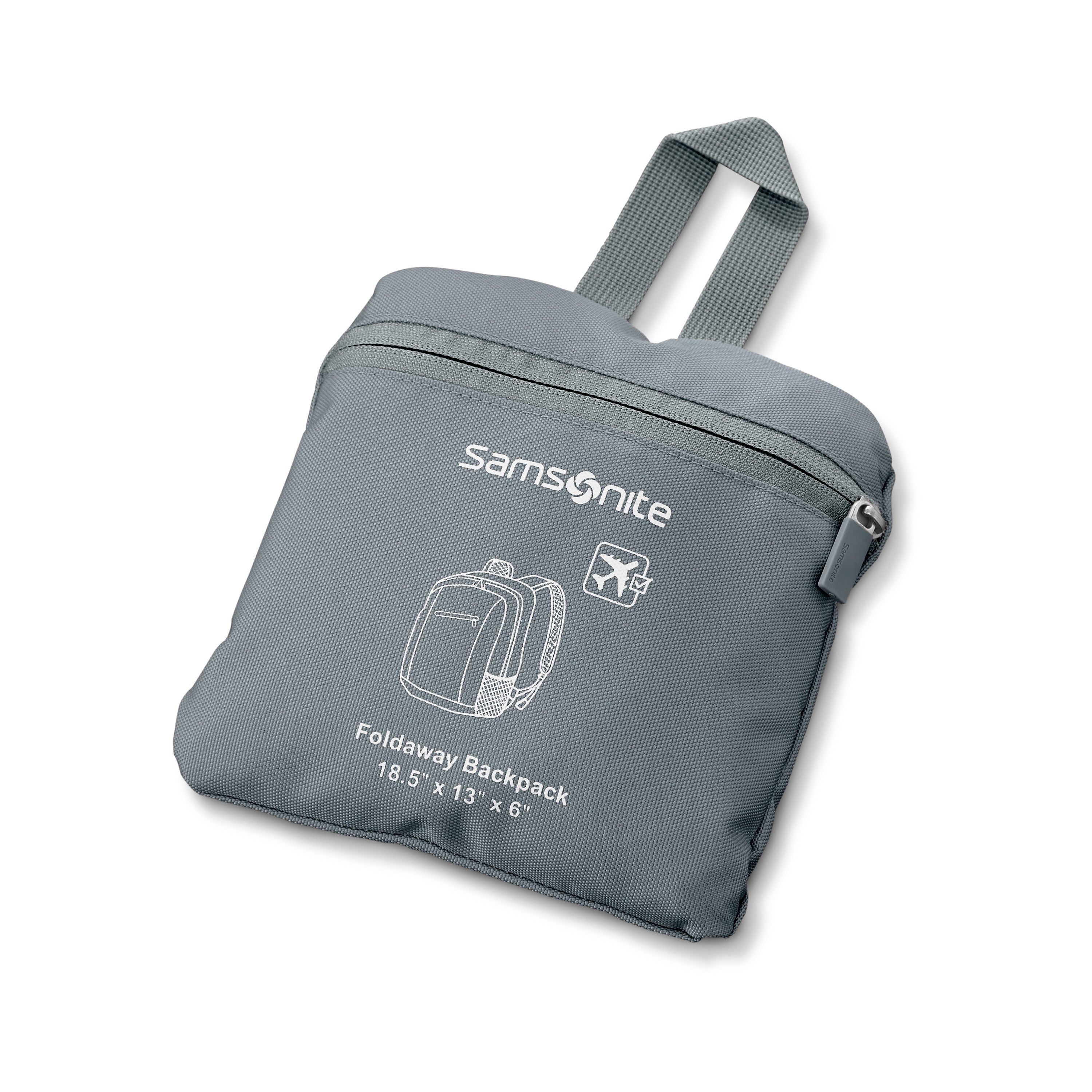 Samsonite Foldaway Backpack - Slate Blue