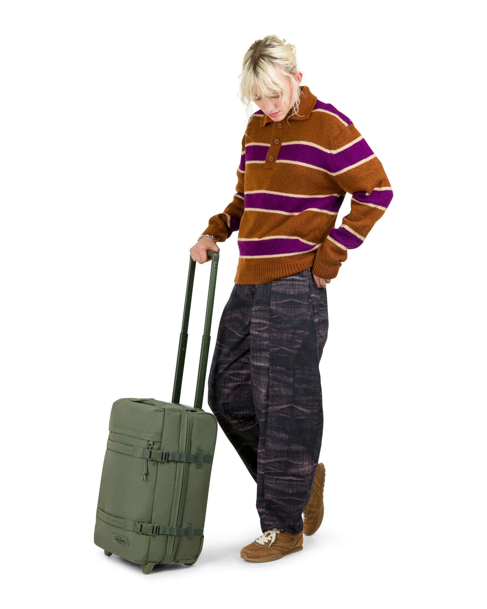 Eastpak Transit'R Small Carry-On 2-Wheel Duffel  | 42L, view 10
