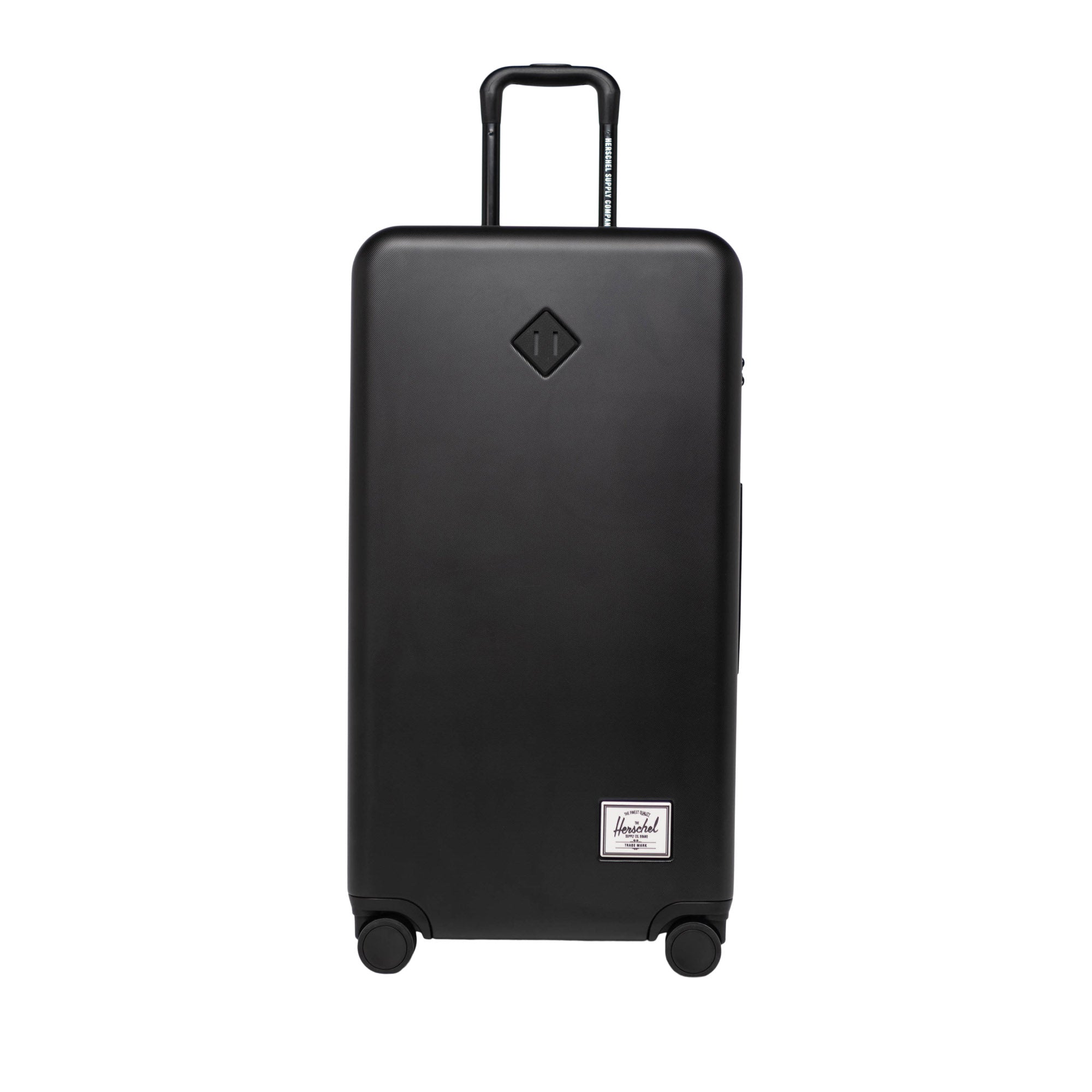 Herschel Heritage Hardshell Large Luggage 95L in Black — front view # color_Black
