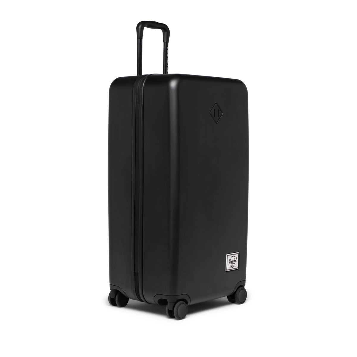 Herschel Heritage Hardshell Large Luggage 95L in Black — angle view 4