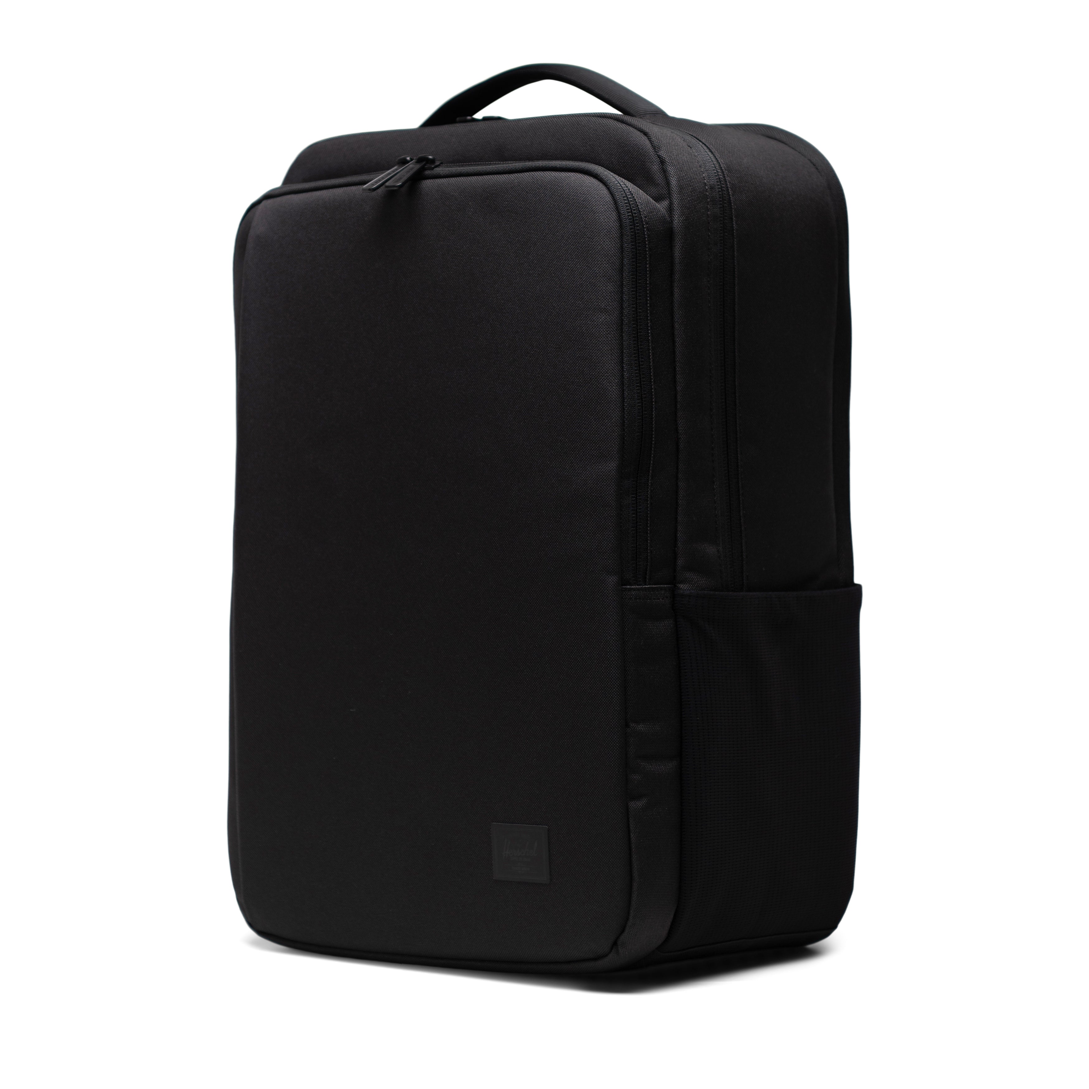 Herschel Kaslo Backpack Tech 30L in Black — angle view 2