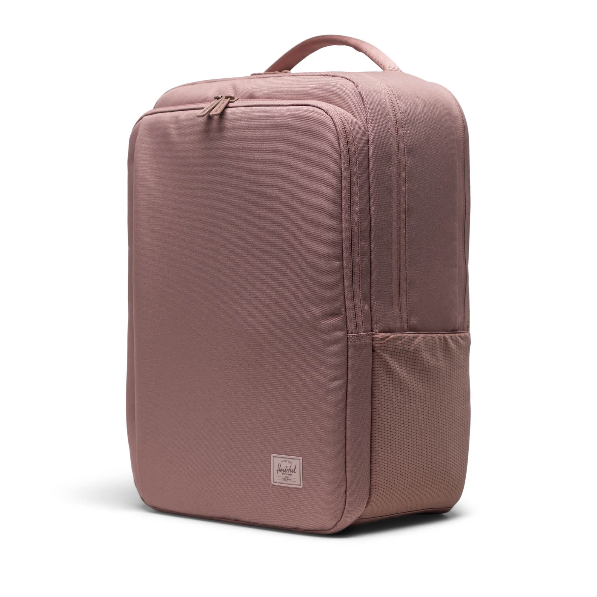 Herschel Kaslo Backpack Tech 30L in Ash Rose Tonal — angle view 2