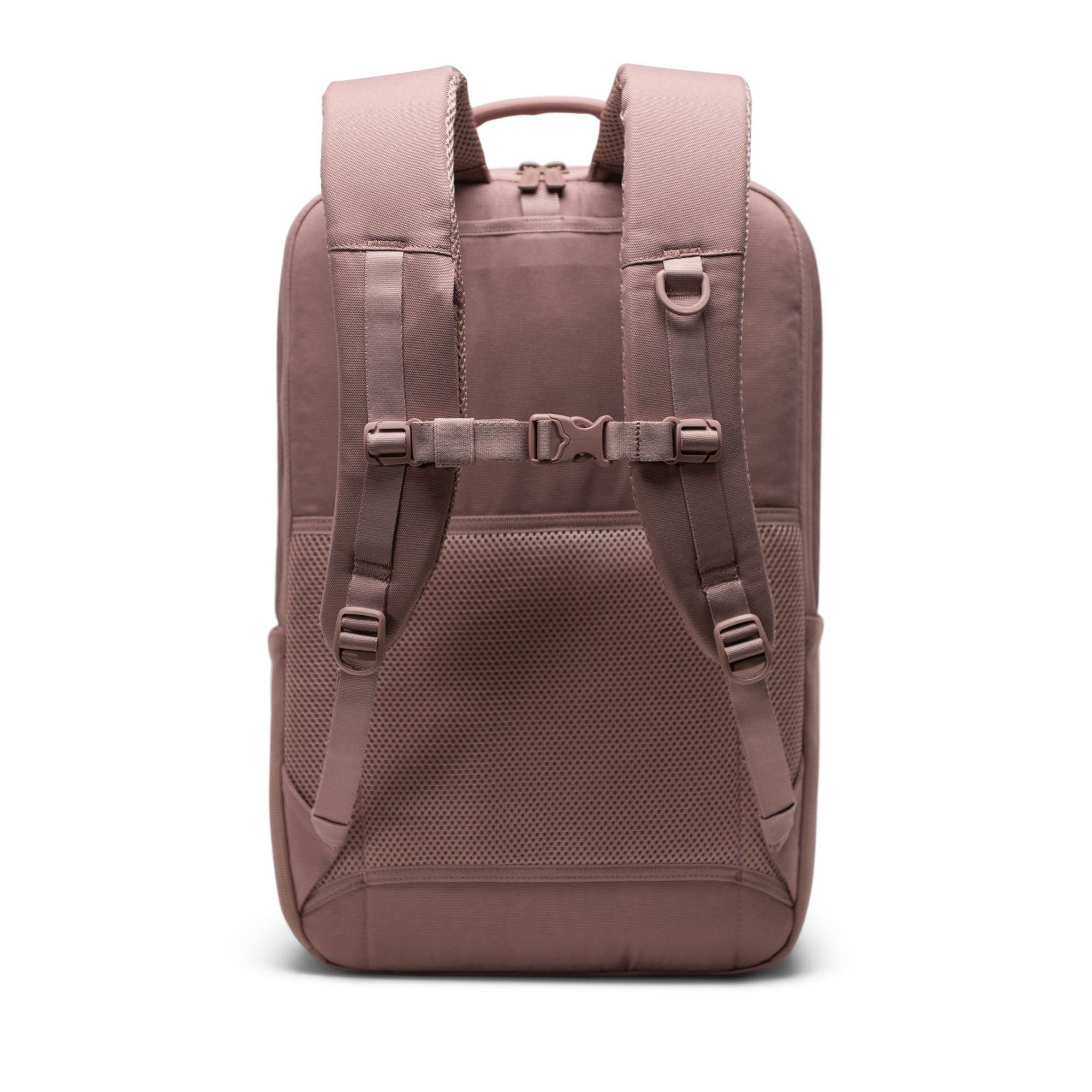 Herschel Kaslo Backpack Tech 30L in Ash Rose Tonal — back view