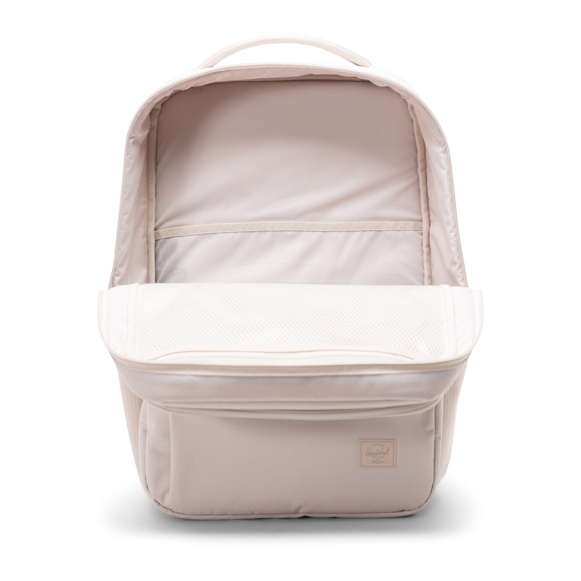 Herschel Kaslo Backpack Tech 30L in Moonbeam Tonal — interior view 2