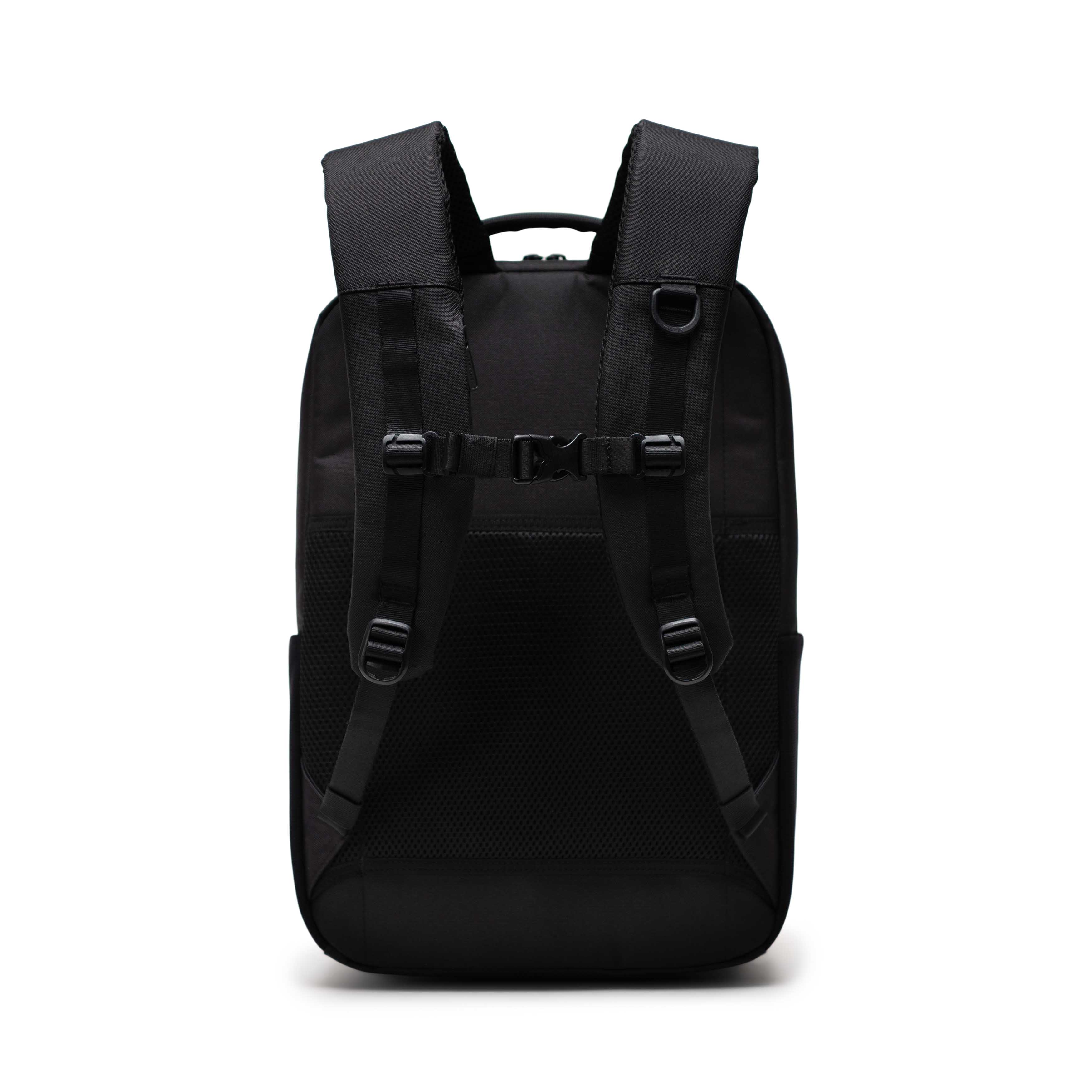 Herschel Kaslo Daypack Tech 20L in Black — detail view