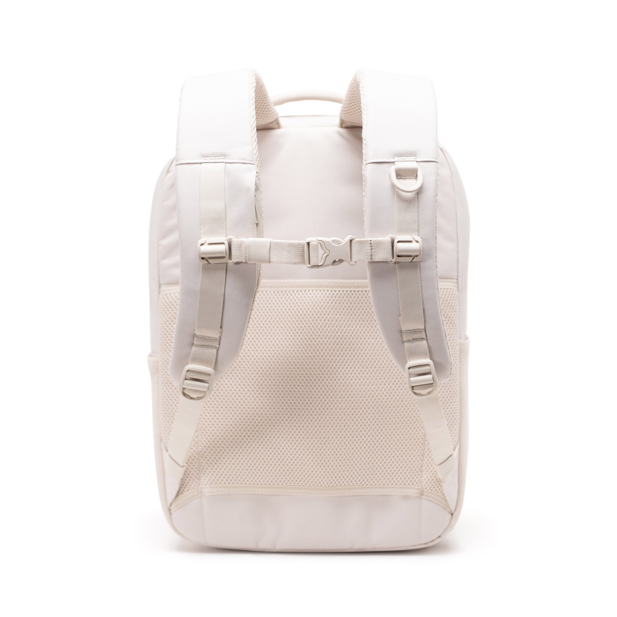 Herschel Kaslo Daypack Tech 20L in Moonbeam Tonal — back view