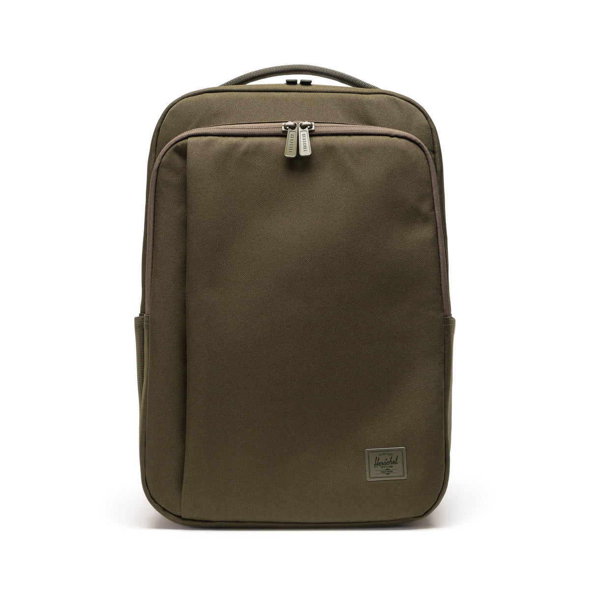 Herschel Kaslo Daypack Tech 20L in Ivy Green Tonal — front view # color_Ivy Green Tonal