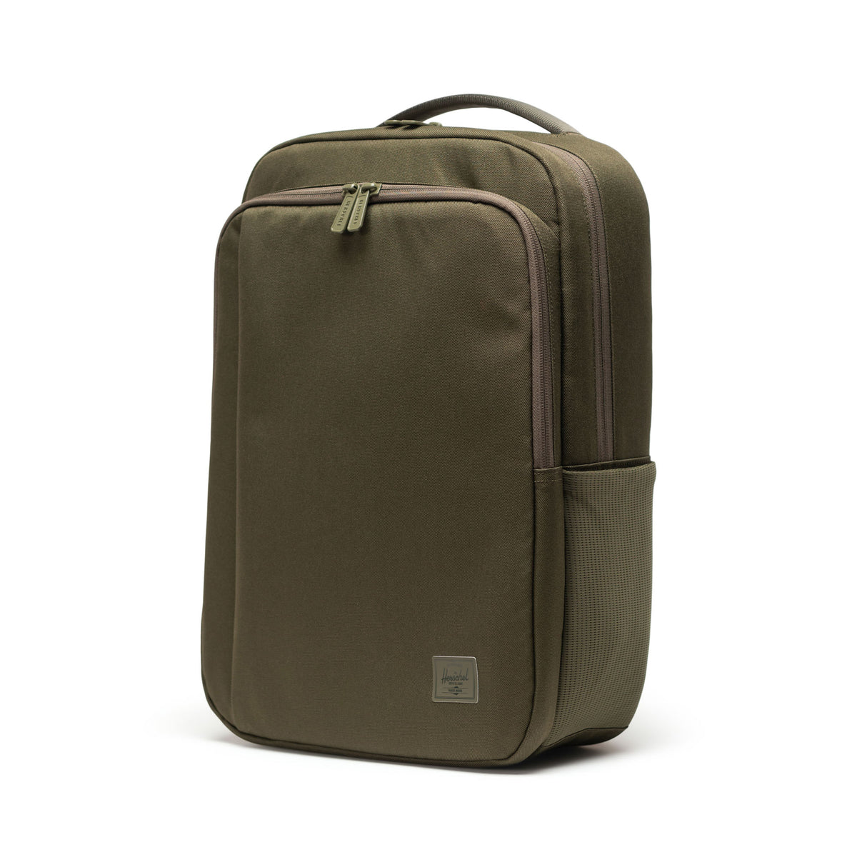 Herschel Kaslo Daypack Tech 20L in Ivy Green Tonal — angle view 2 # color_Ivy Green Tonal