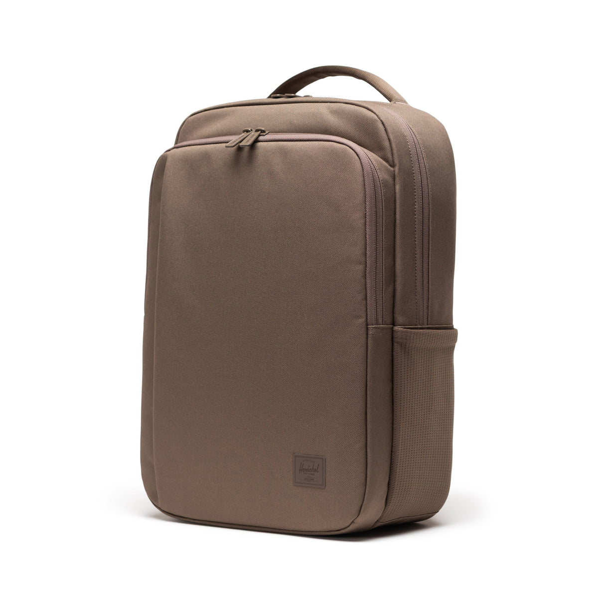 Herschel Kaslo Daypack Tech 20L in Light Brown — angle view 4 # color_Light Brown