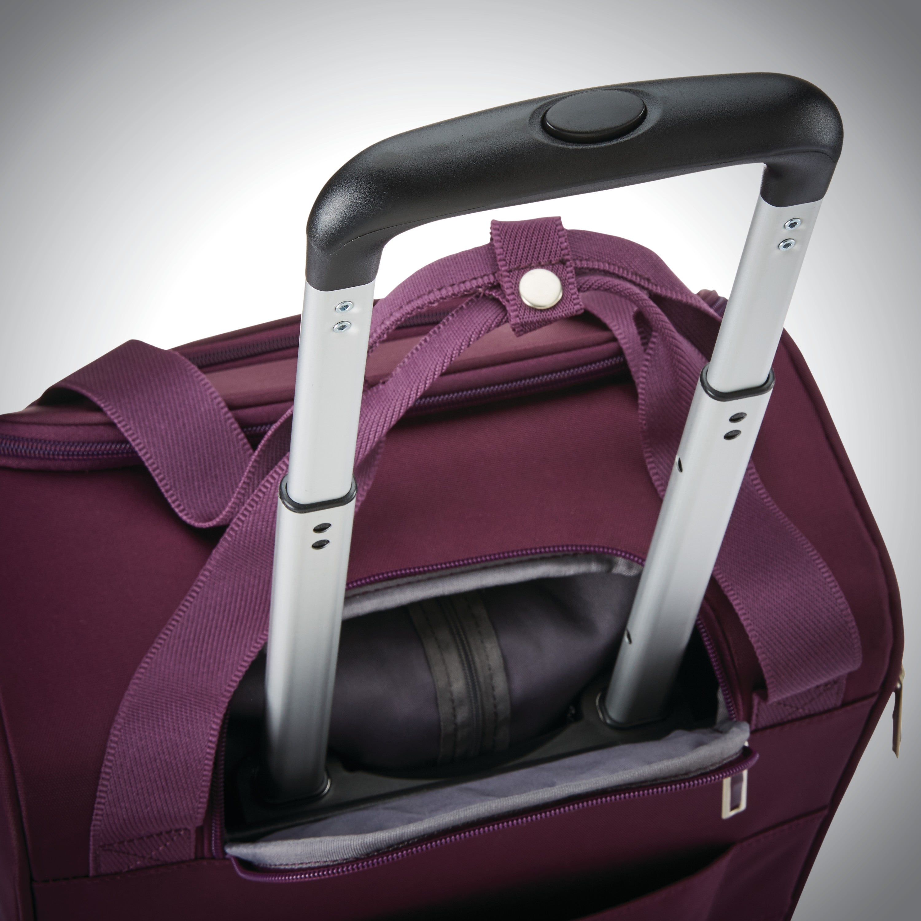 Samsonite Spinner Underseater with USB Port - PURPLE
