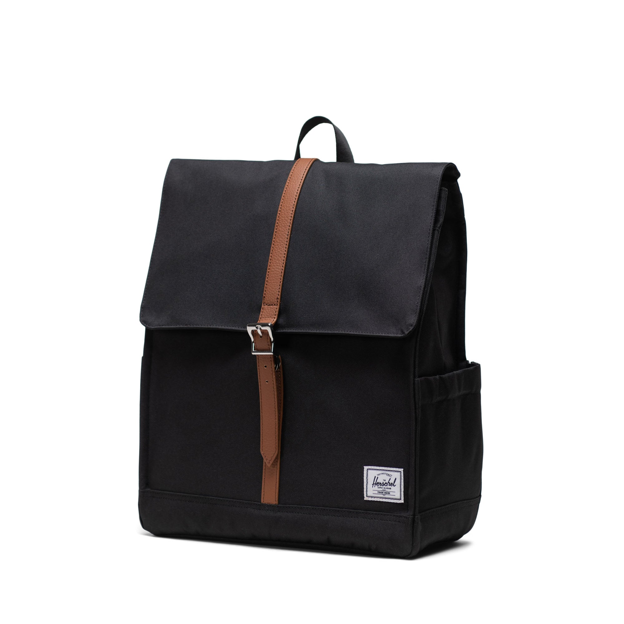 Herschel City Backpack 16L in Black — angle view 2