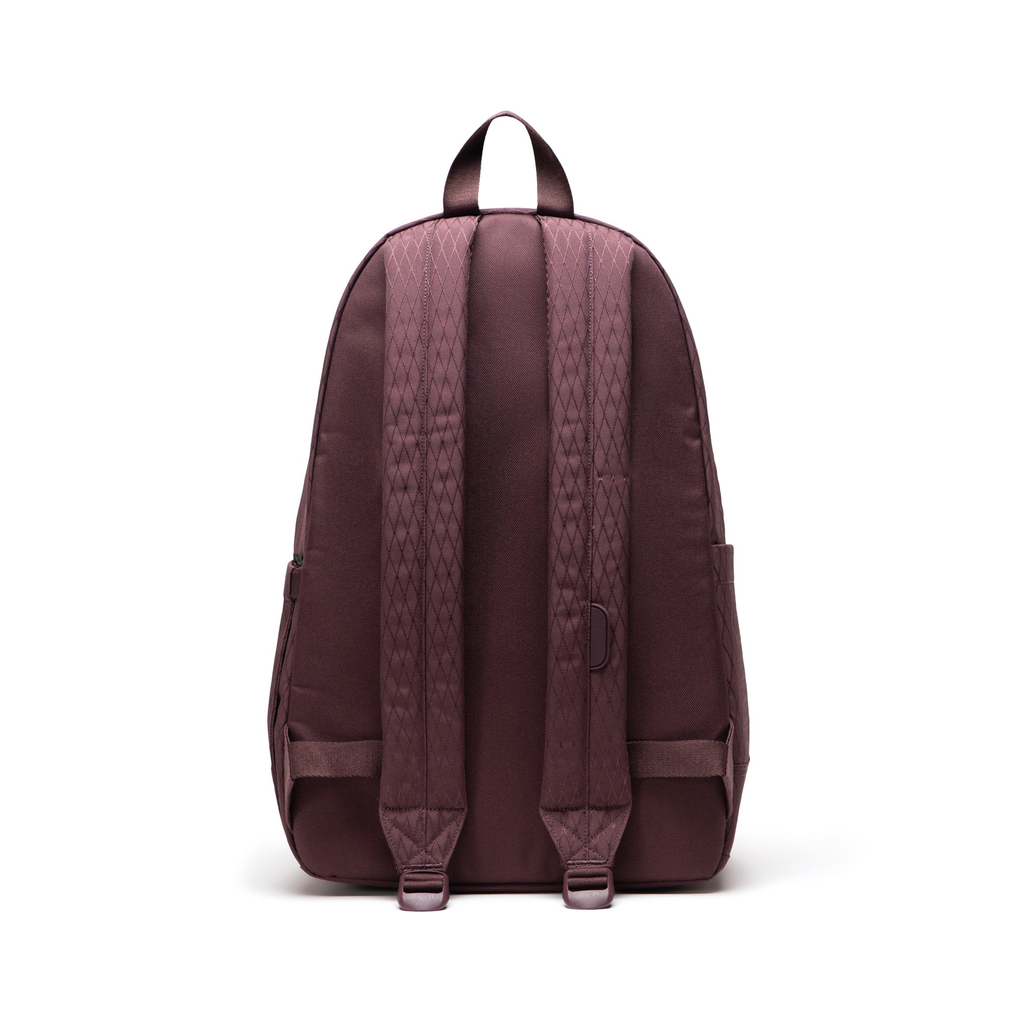 Herschel Heritage Backpack 24L in Huckleberry Diamond — back view # color_Huckleberry Diamond