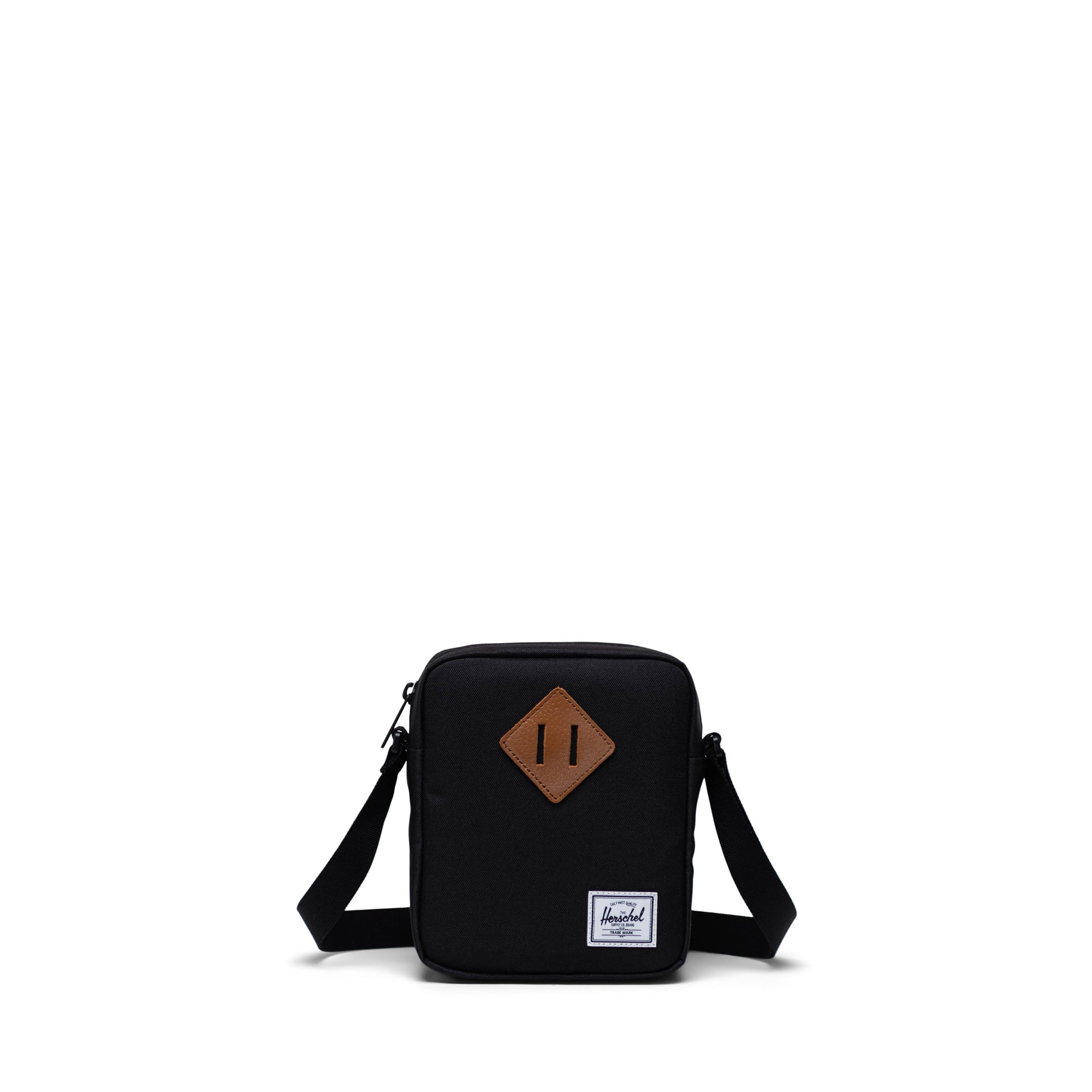 Herschel Heritage Crossbody 2.5L in Black — front view