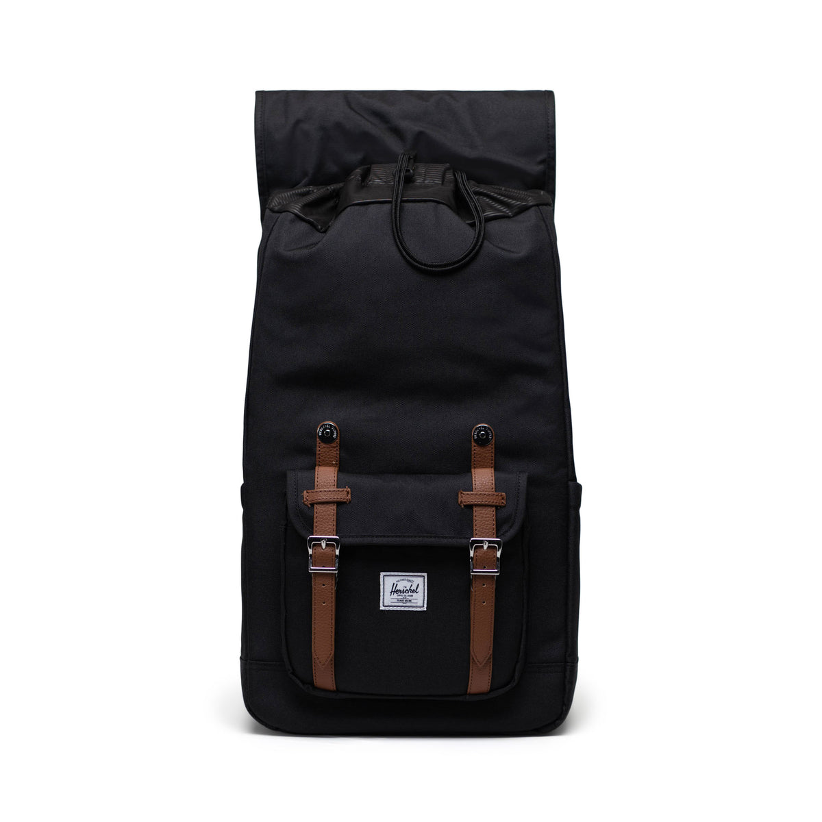 Herschel Little America Backpack 30L in Black — interior view # color_Black