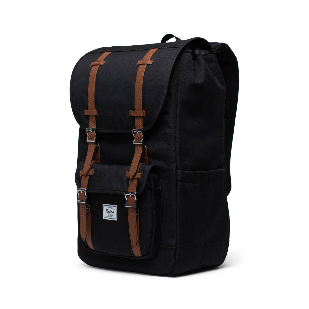 Herschel Little America Backpack 30L in Black — angle view 2 # color_Black