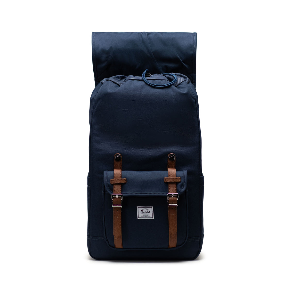 Herschel Little America Backpack 30L in Navy — interior view 2 # color_Navy