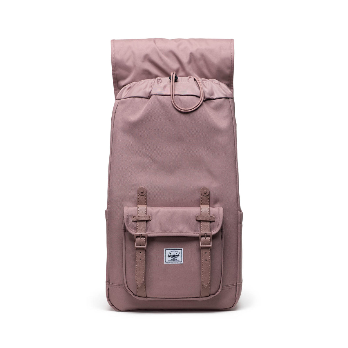 Herschel Little America Backpack 30L in Ash Rose — interior view # color_Ash Rose