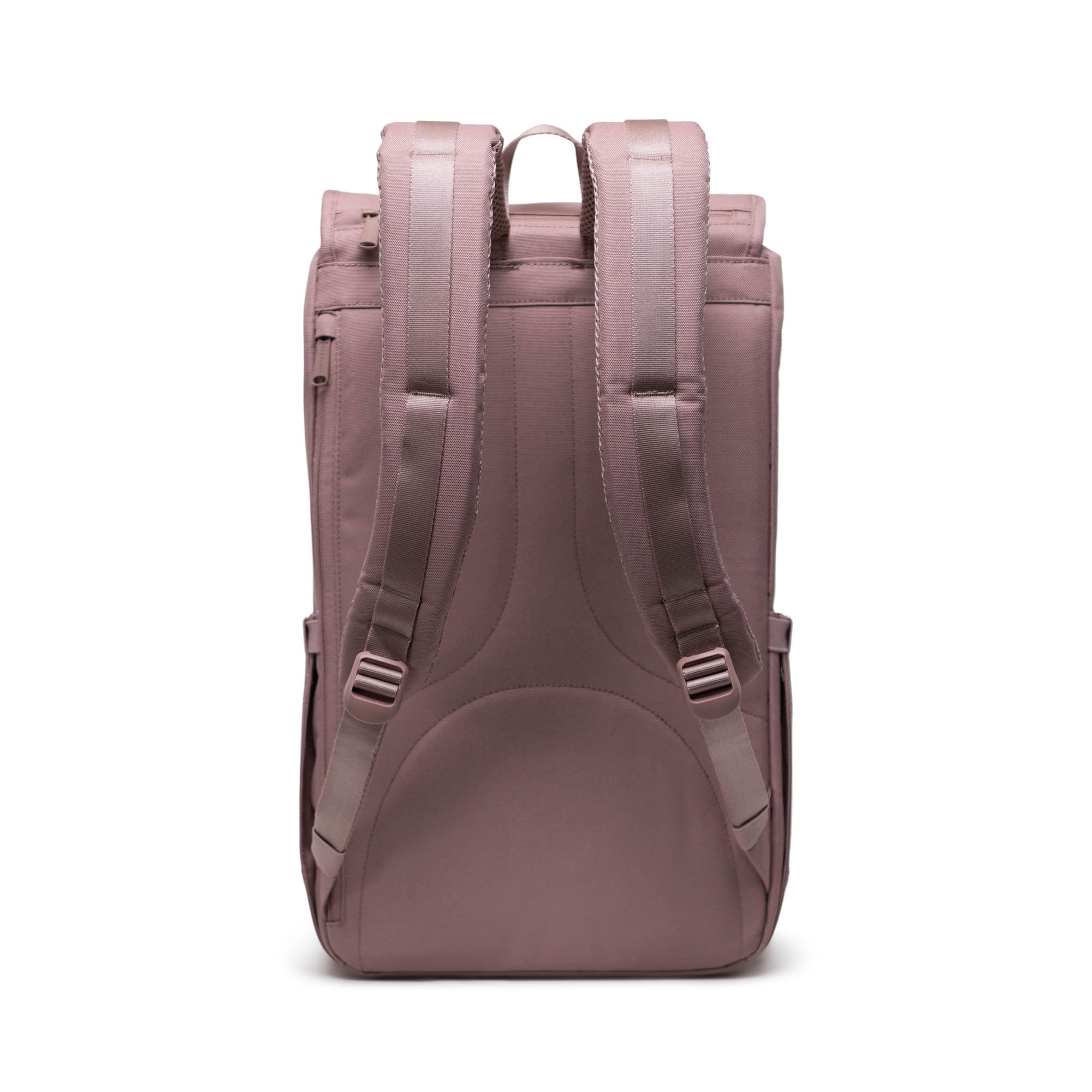 Herschel Little America Backpack 30L in Ash Rose — back view # color_Ash Rose
