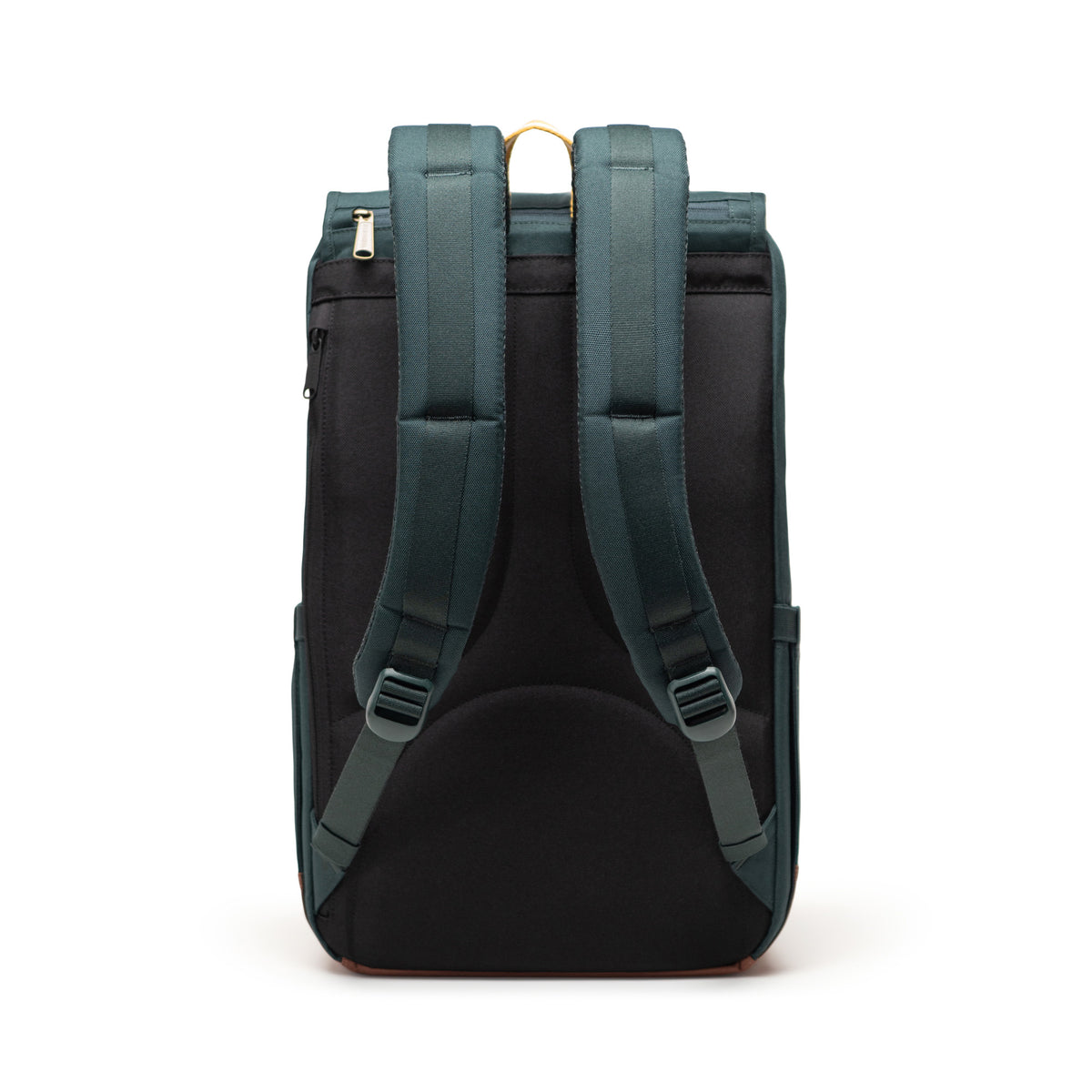 Herschel Little America Backpack 30L in Patches Green Gables — back view # color_Patches Green Gables
