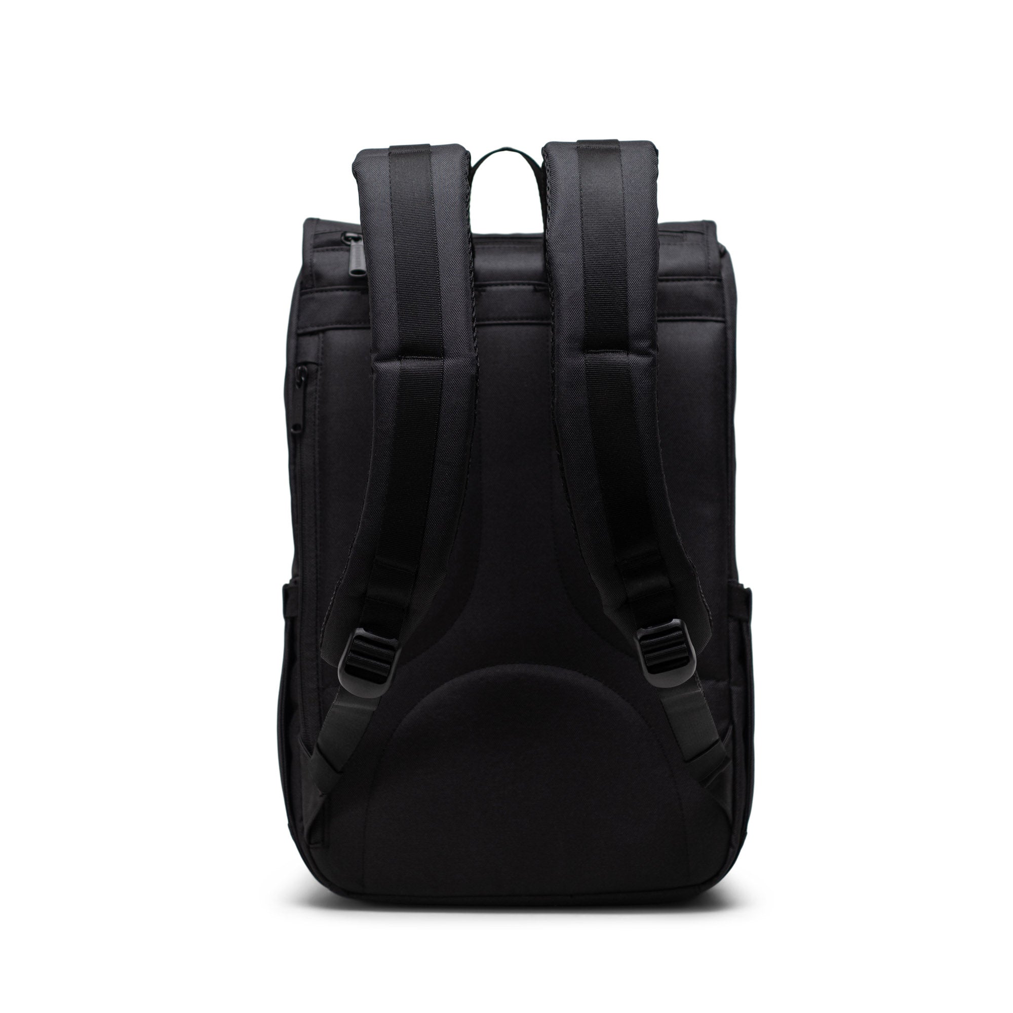 Herschel Little America Mid Backpack 21L in Black — back view