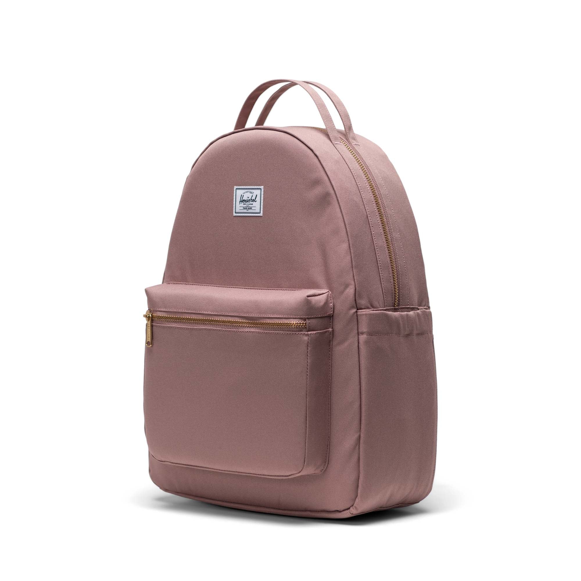 Herschel Nova Backpack 18L in Ash Rose — angle view 3 # color_Ash Rose