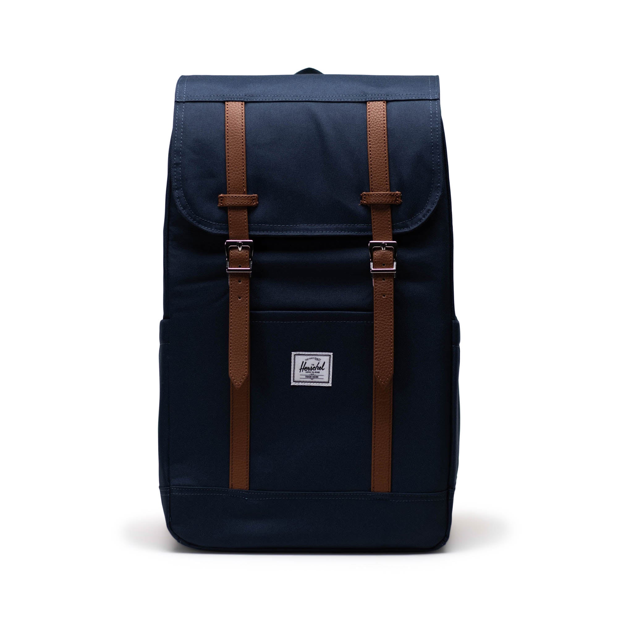 Herschel Retreat Backpack 23L in Navy — front view # color_Navy