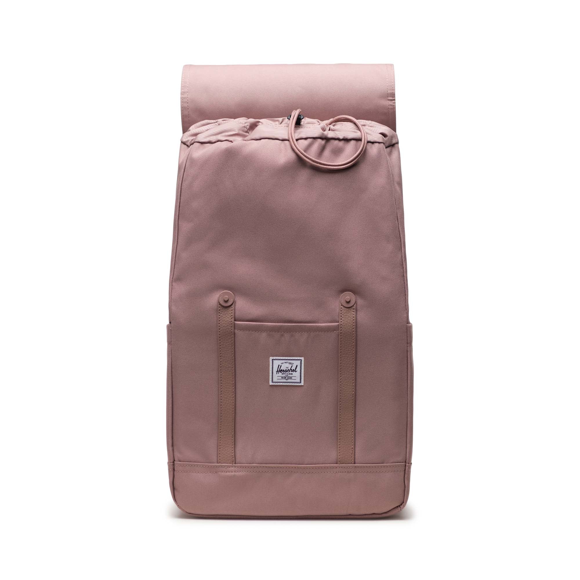 Herschel Retreat Backpack 23L in Ash Rose — interior view # color_Ash Rose