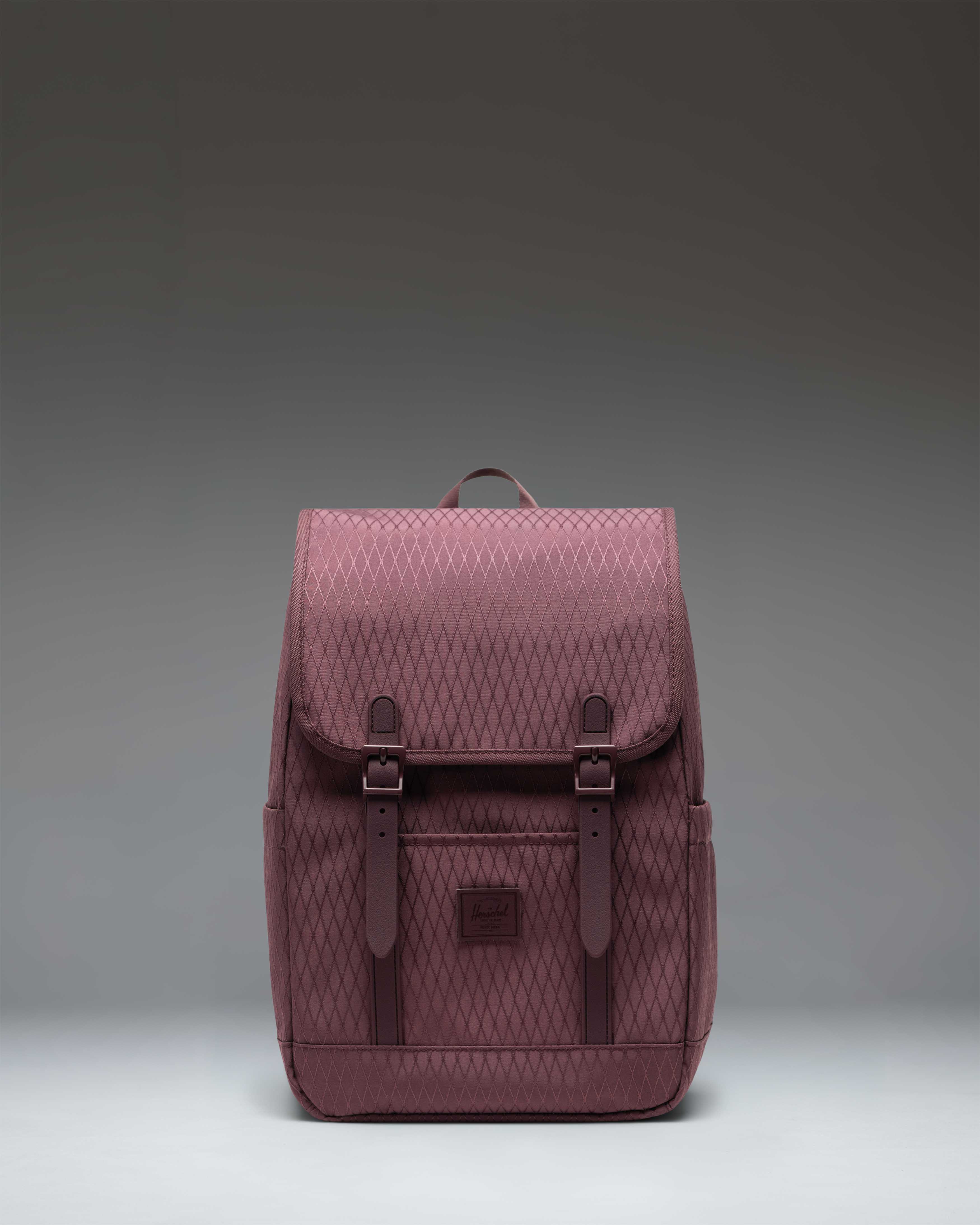 Herschel Retreat Backpack Small 17L in Huckleberry Diamond — front view