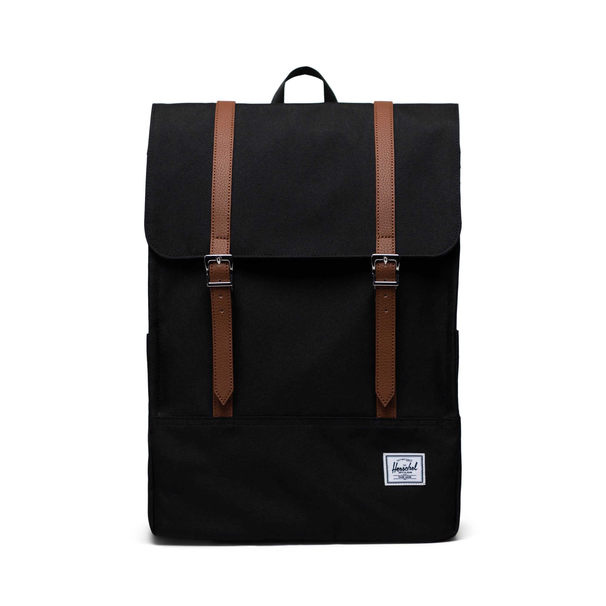 Herschel Survey Backpack 20L in Black — front view