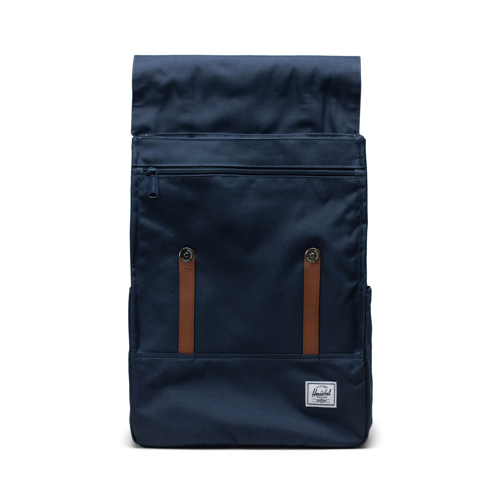 Herschel Survey Backpack 20L in Navy — interior view