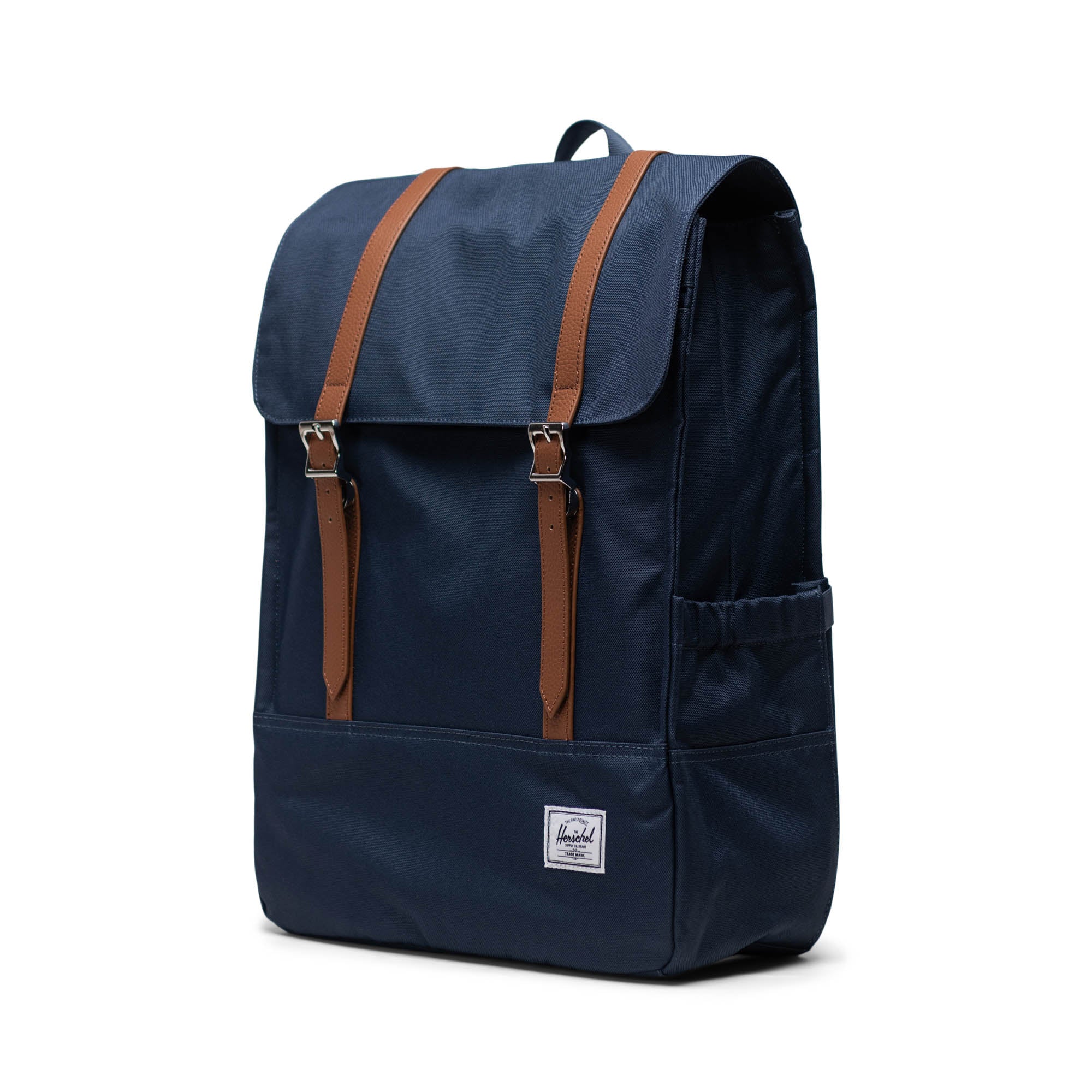 Herschel Survey Backpack 20L in Navy — angle view 2