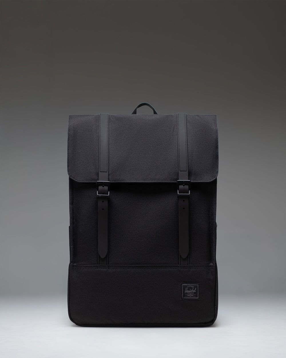 Herschel Survey Backpack 20L in Black Tonal — front view