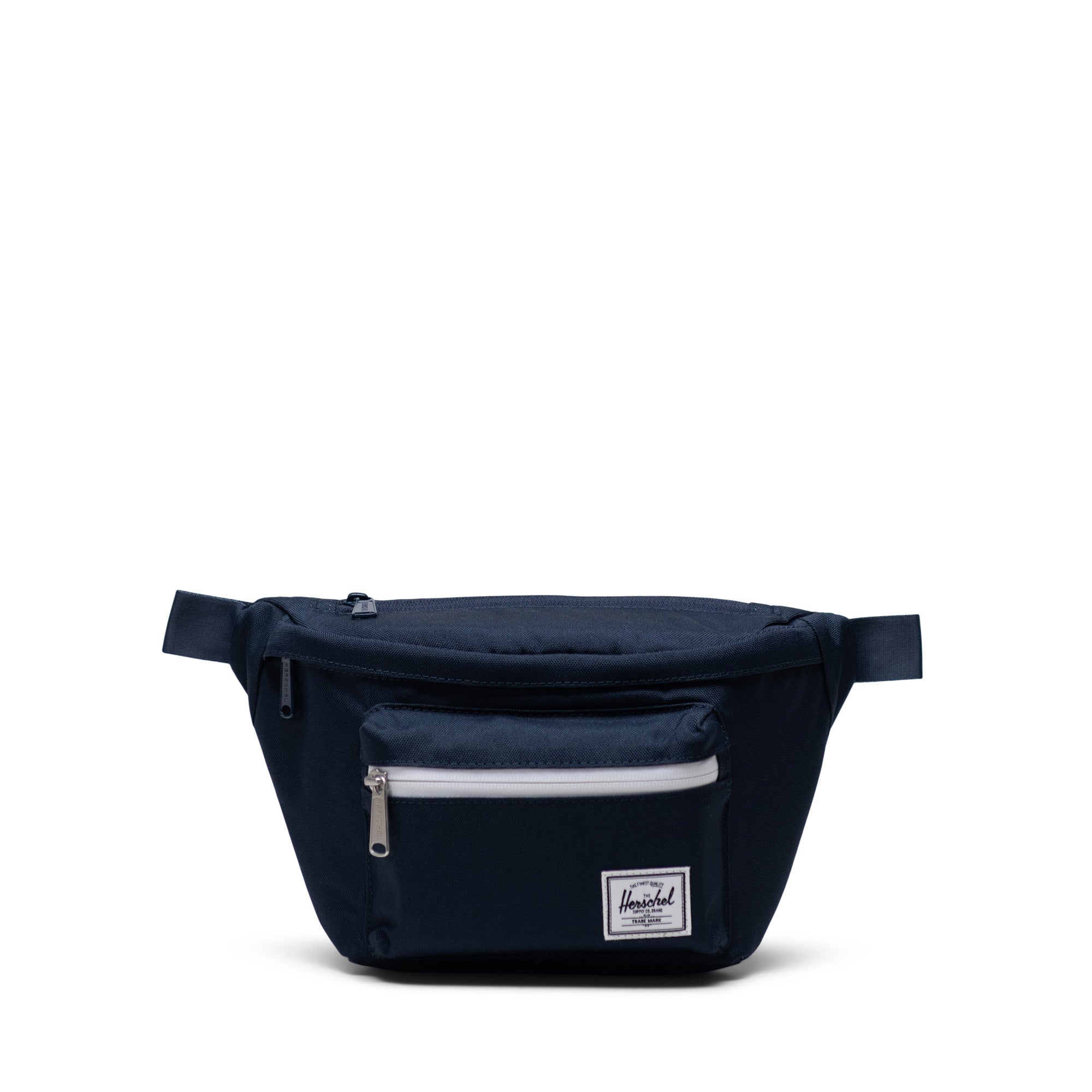 Herschel Pop Quiz Hip Pack 3.5L in Navy — front view # color_Navy