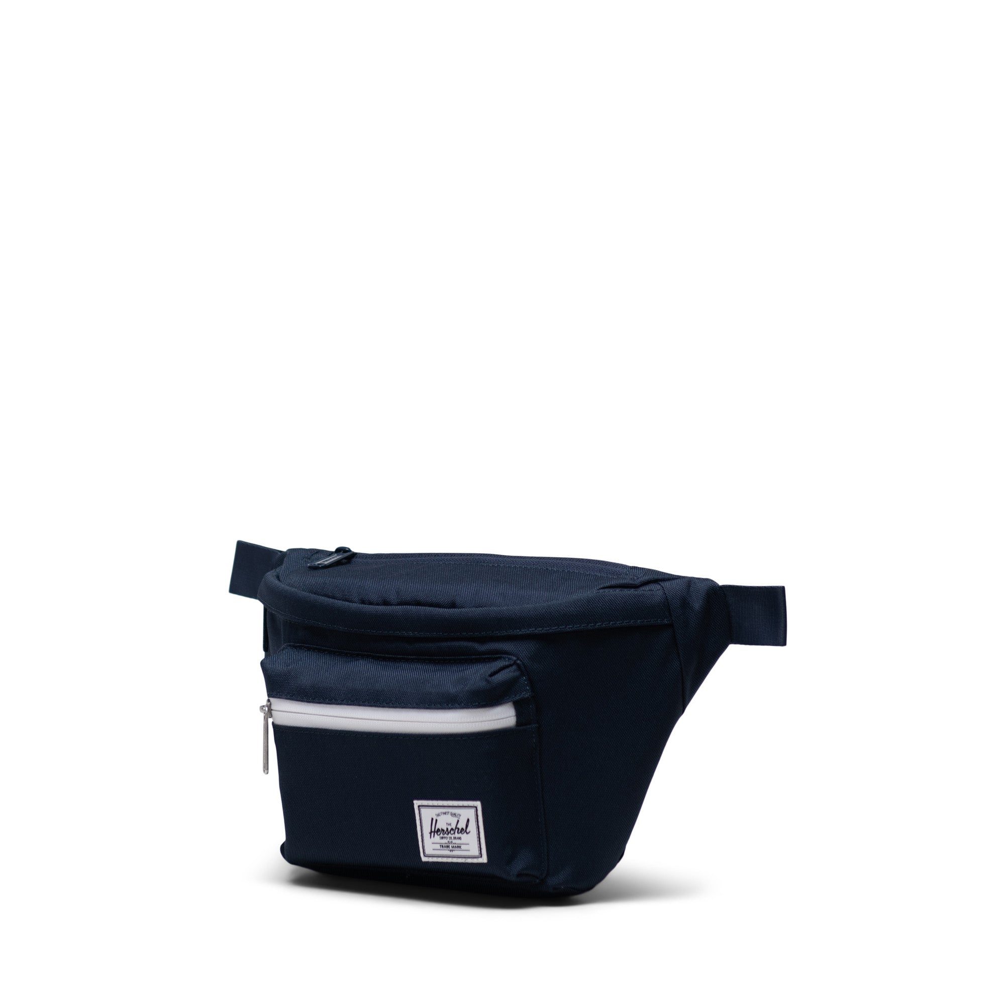 Herschel Pop Quiz Hip Pack 3.5L in Navy — side view # color_Navy