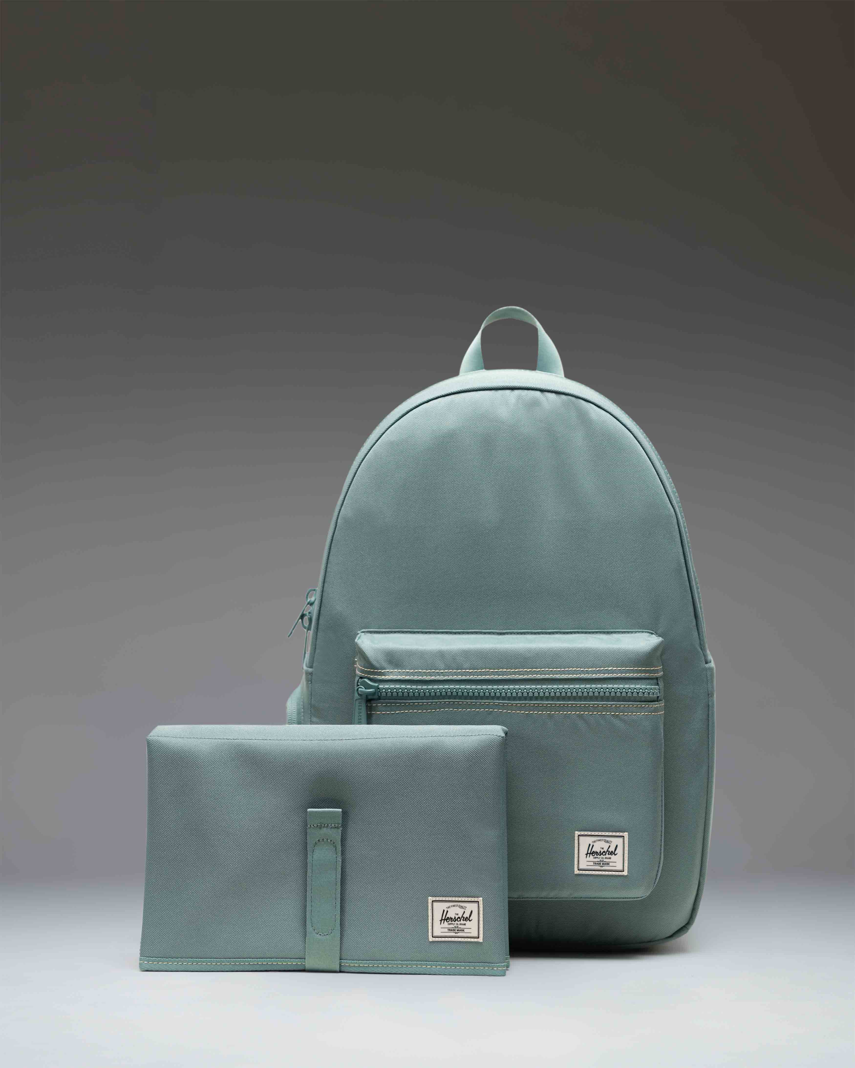 Herschel Settlement Backpack Diaper Bag 24L in Trellis — front view